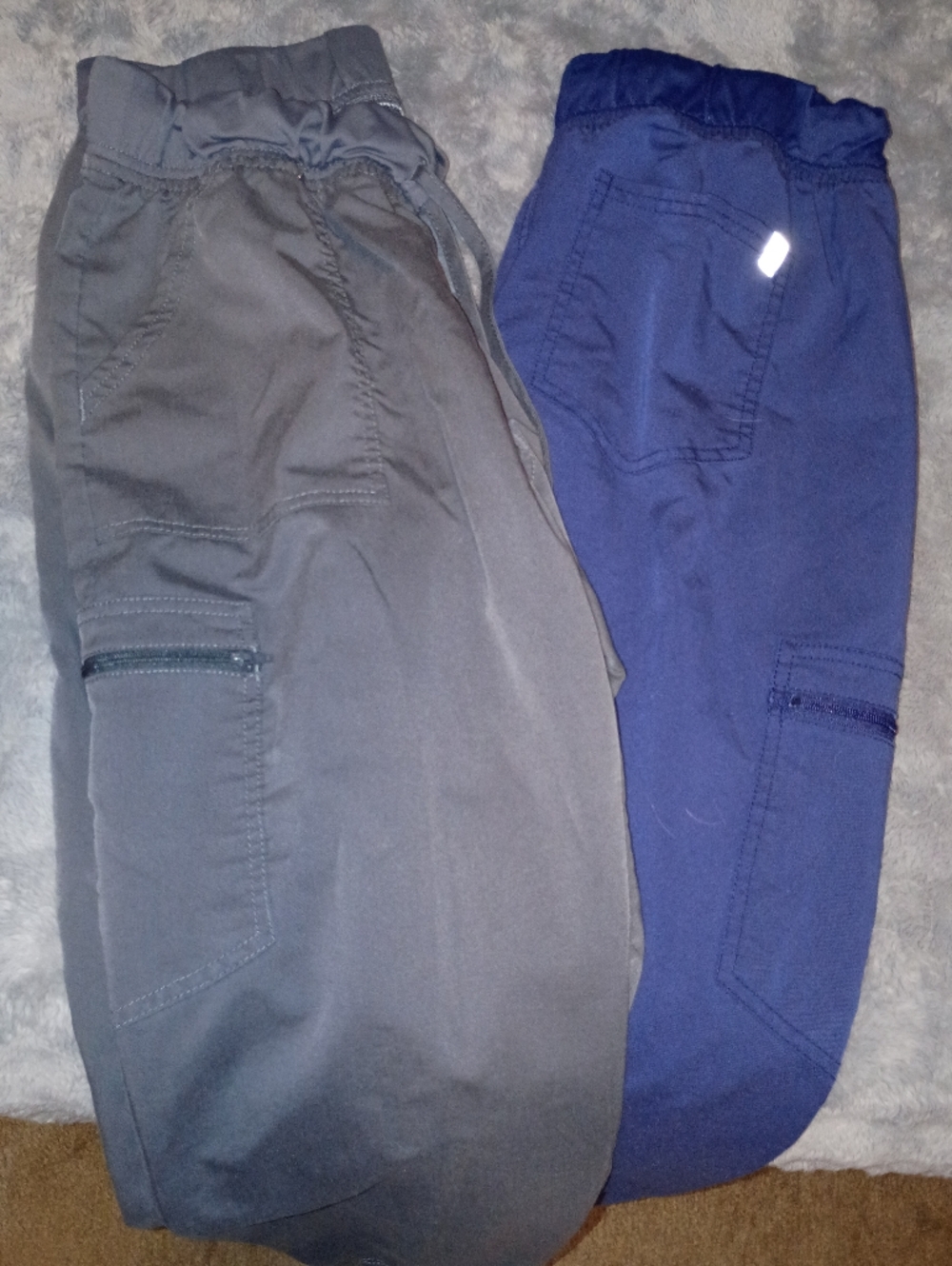 Navy And Gray Scrub Bottoms